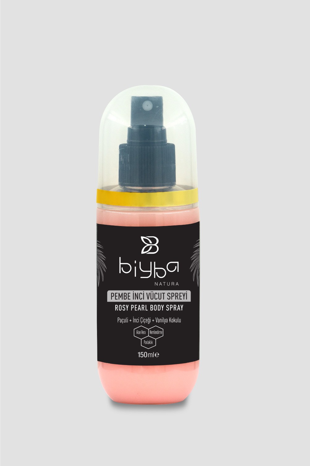 Biyba Pembe İnci Vücut Spreyi - 150 ML